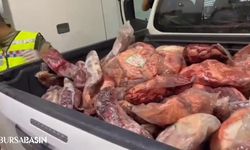 Viranşehir’de 1.5 ton kaçak bozuk et ele geçirildi