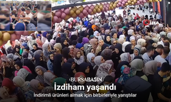 Esenyurt’ta mağaza açılışında izdiham yaşandı