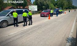 İnegöl’de Jandarma ve Polisten Ortak Bayram Denetimi