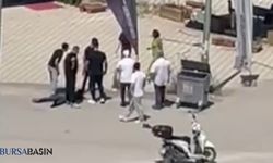 Bursa’da sokak ortasında şiddet ve şaşırtan tepki