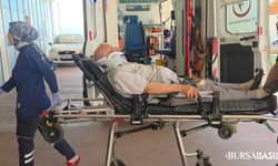 Orhangazi’de Sürücü Fenalaştı, 4 Araca Çarptı