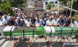 Boğulan Kuzenler Gemlik'te Son Yolculuğuna Uğurlandı