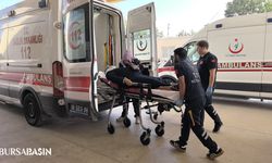 İnegöl’de iki otomobil çarpıştı: 4 kişi yaralandı