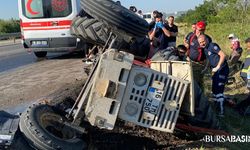 Karacabey’de Traktör Kazası: 1 Kişi Yaralandı