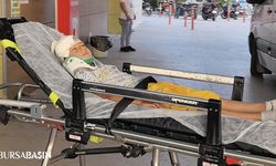 İnegöl’de Demir Kapı Çocuğun Üzerine Devrildi