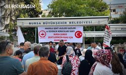 Bursa’da Şehitler İçin Aşure Dağıtıldı