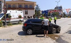Bursa İnegöl'de feci kaza: 4 kişi yaralandı