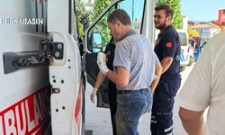 İnegöl'de Bir Baba Oğluna Uçurtma Yaparken Yaralandı