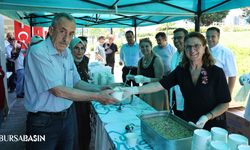 Nilüfer’de Şehit Ailelerine Anlamlı Aşure İkramı