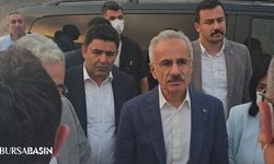 Bakan Uraloğlu, Bursa’daki yangın bölgesinde