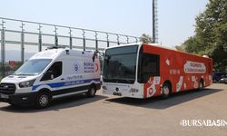 Yangın bölgesine mobil sağlık desteği gönderildi