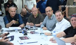 AK Parti Heyeti Yangın Bölgesinde Vatandaşla Buluştu