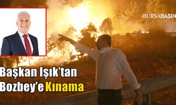 Başkan Işık’tan Bozbey’e sert tepki: “Olmadı!”
