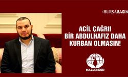 Mazlumder'den Çağrı! Bir Abdulhafız Daha Kurban Olmasın!