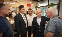 AK Parti Bursa Teşkilatı 17 İlçede Sahaya İndi