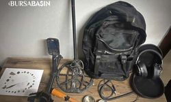 Bursa’da 27 tarihi eser ve dedektör ele geçirildi