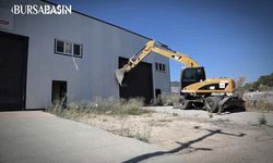Nilüfer’de Kaçak Fabrika Yerle Bir Edildi