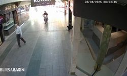 İnegöl’de motosiklet rögara çarptı: Ölümden döndü
