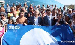 Mudanya Eşkel Plajı’na Mavi Bayrak