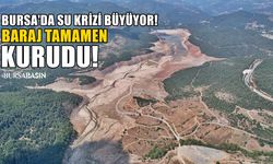 Bursa’da Su Krizi Büyüyor! Nilüfer Barajı Kurudu