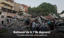 Balıkesir Sındırgı’da 6.1’lik deprem: Yıkım ve panik
