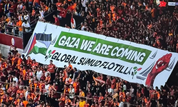 Galatasaray taraftarından Küresel Sumud Filosu’na destek
