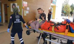 İnegöl’de iş kazası: Suntaların altında kalan işçi yaralandı