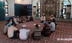 Bursa’da özel bireyler Muradiye Külliyesi’ni ziyaret etti