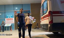 İnegöl’de spiralle çalışan genç elinden yaralandı