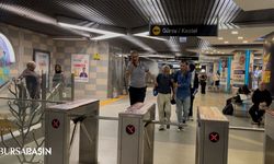 Bursa metrosunda yaşlı adam ölümden döndü