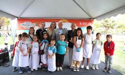 Bursa Gastronomi Festivali’nde Minik Şefler Sahne Aldı
