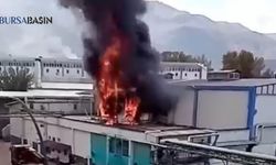 Bursa Gürsu’da Fabrikada Yangın Paniği