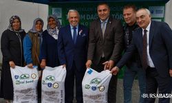 Nilüfer’de 300 Çiftçiye İtalyan Çimi Tohumu Desteği