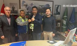 Bursa’da Temizlik İşçisinden Örnek Davranış