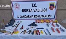 Bursa Kestel’de Definecilere Suçüstü Baskın