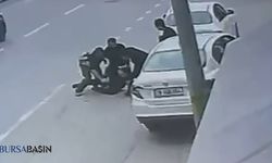 Bursa’da drift yapan sürücü polise saldırdı!