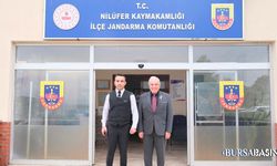 Başkan Özdemir’den Jandarma Komutanı Önderışık’a Ziyaret