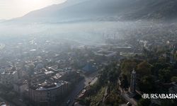 Bursa Bulutların Arasında Kartpostallık Görüntülendi