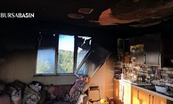 Mudanya’da Alevler Mutfağı Kullanılamaz Hale Getirdi