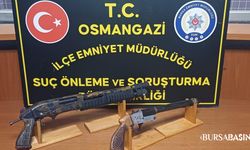 Bursa’da Ruhsatsız Silah Operasyonu: 3 Kişi Yakalandı
