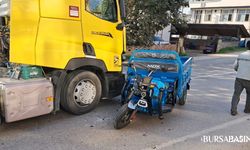 İznik’te Tır İle Elektrikli Bisiklet Çarpıştı: 1 Yaralı