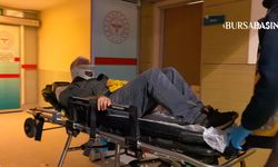 İnegöl’de yolun karşısına geçerken otomobil çarptı