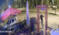İnegöl’de Kebapçıya Dadanan Hırsız Kovalamacayla Kaçtı