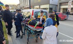 İnegöl’de Hafif Ticari Araç İle Cip Çarpıştı: 1 Yaralı