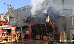 İnegöl’de Mobilya Fabrikasında Yangın: 1 Yaralı
