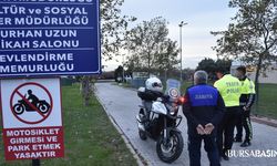 Karacabey’de Parkta Motosiklet Yasağı Denetimleri Başladı