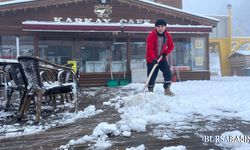 Uludağ’da Kar Yağdı, Sezon Öncesi Yüzler Güldü
