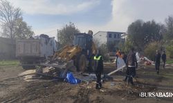 Nilüfer’de İzinsiz Çadır ve Barakalar Kaldırıldı