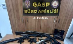 Bursa’da Silah Operasyonu: 9 Ruhsatsız Silah Ele Geçti