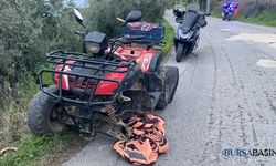 Mudanya’da ATV Kazası: 1’i Ağır 2 Yaralı